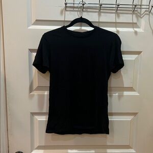 Everlane Black Women's Short Sleeve Crew Tee